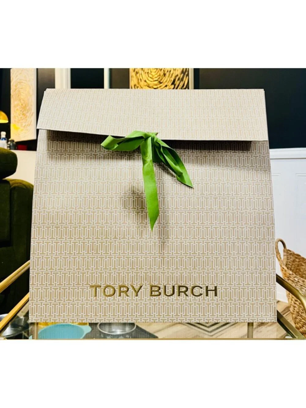 Tory Burch moss green